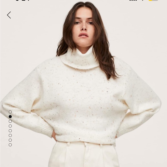 Mango Flecked Knit Sweater - Picture 2 of 7